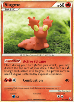 Slugma - pokemon TCG Card