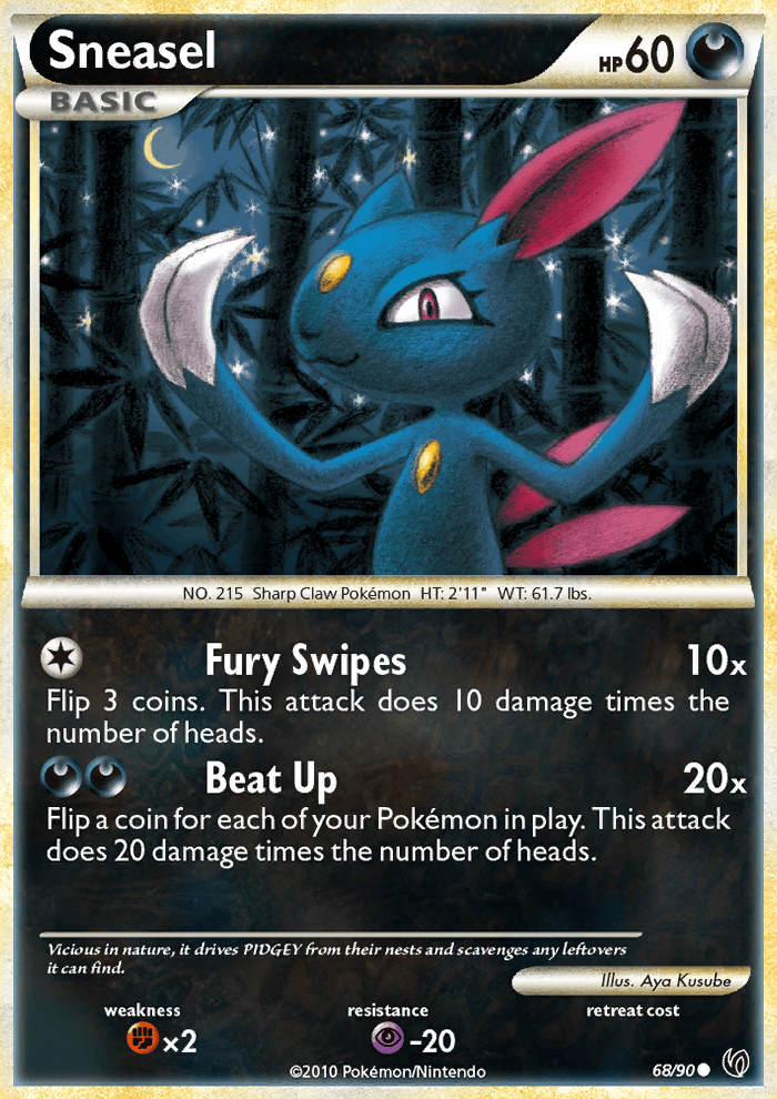 Sneasel - Pokémon TCG Card