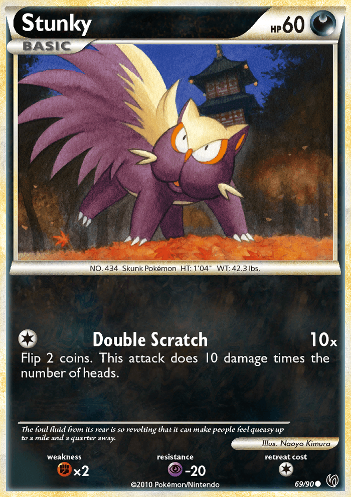 Stunky - Pokémon TCG Card