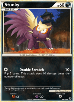 Stunky - pokemon TCG Card