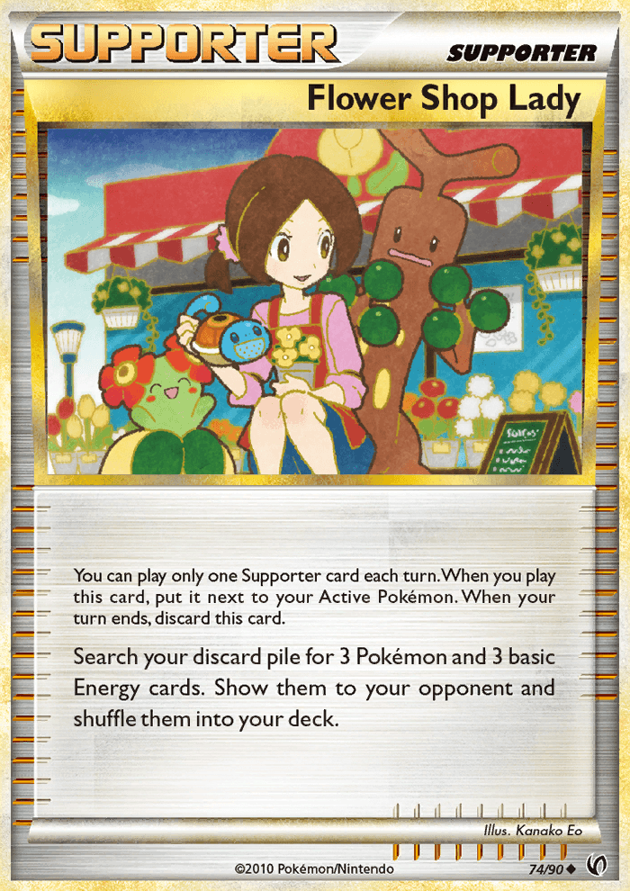 Flower Shop Lady - Pokémon TCG Card
