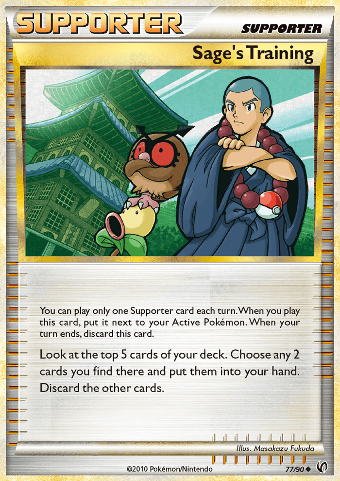 Sage’s Training - Pokémon TCG Card