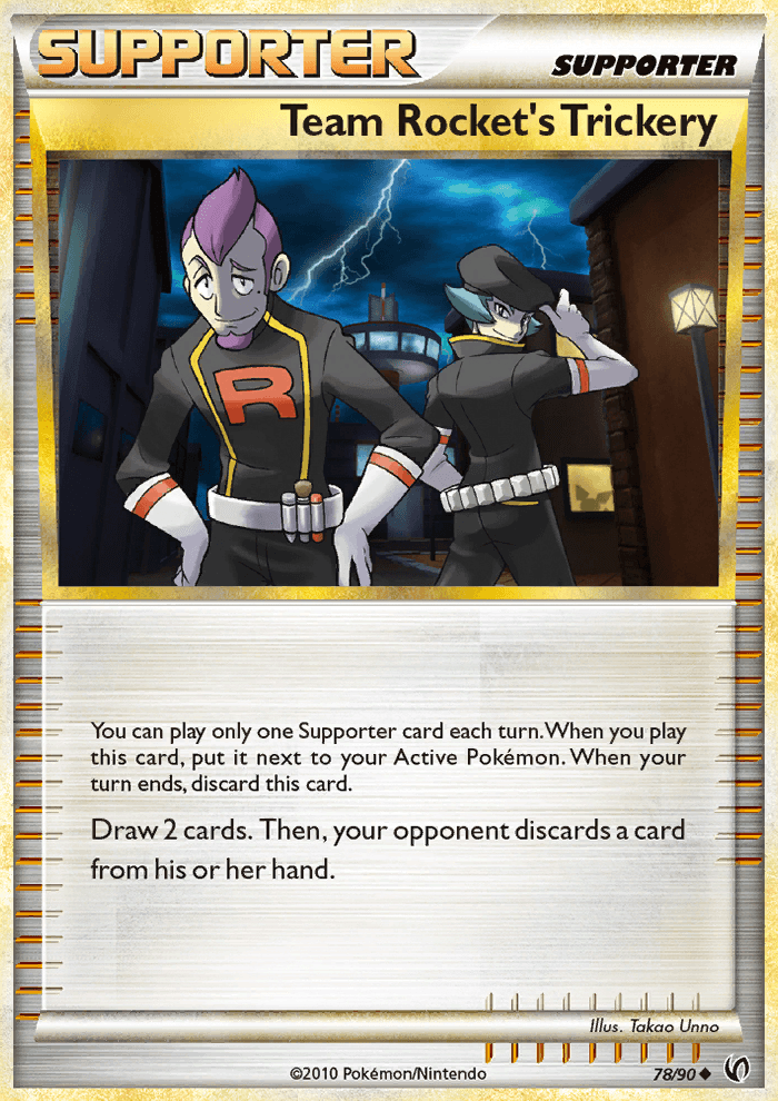 Team Rocket’s Trickery - Pokémon TCG Card