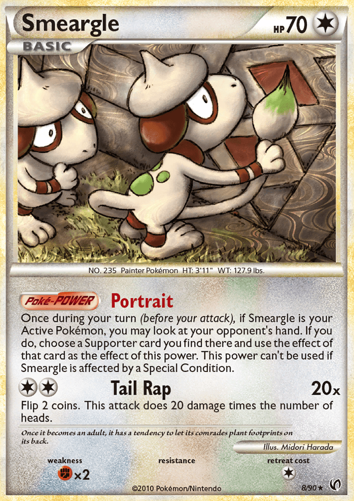 Smeargle - Pokémon TCG Card