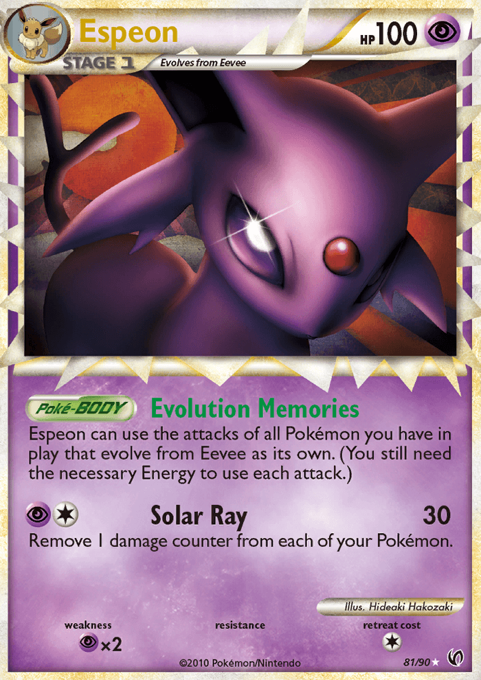 Espeon - Pokémon TCG Card