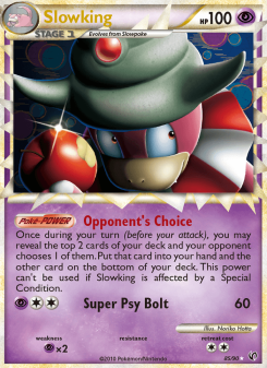 Slowking - pokemon TCG Card