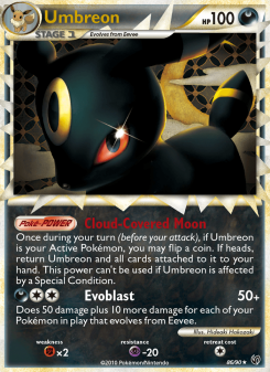Umbreon - pokemon TCG Card