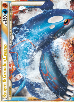 Kyogre & Groudon LEGEND - pokemon TCG Card