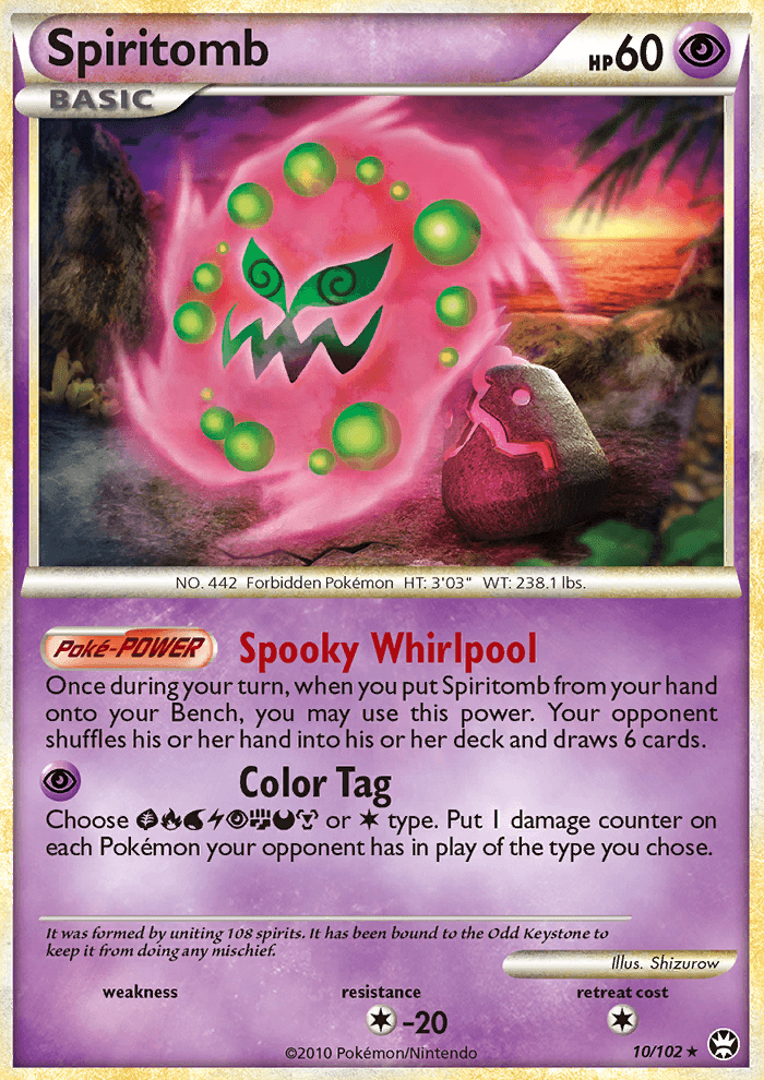 Spiritomb - Pokémon TCG Card