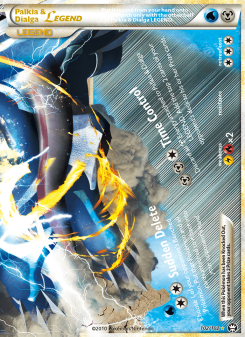 Palkia & Dialga LEGEND - pokemon TCG Card