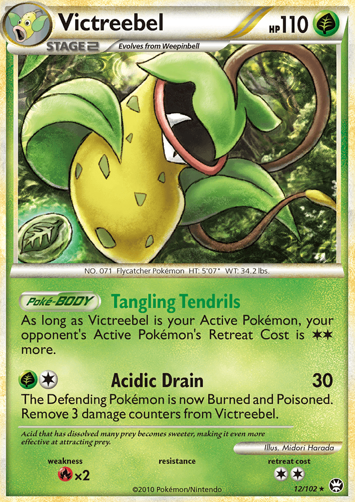 Victreebel - Pokémon TCG Card