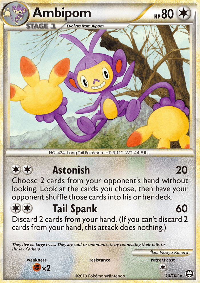 Ambipom - Pokémon TCG Card