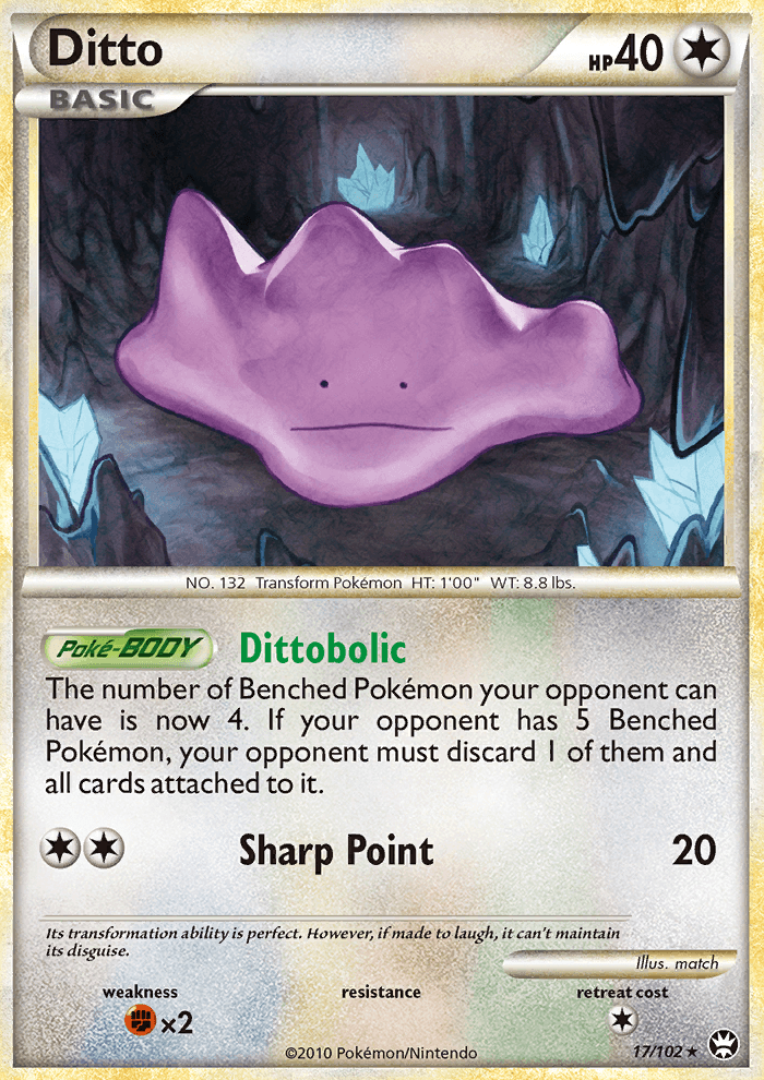 Ditto - Pokémon TCG Card