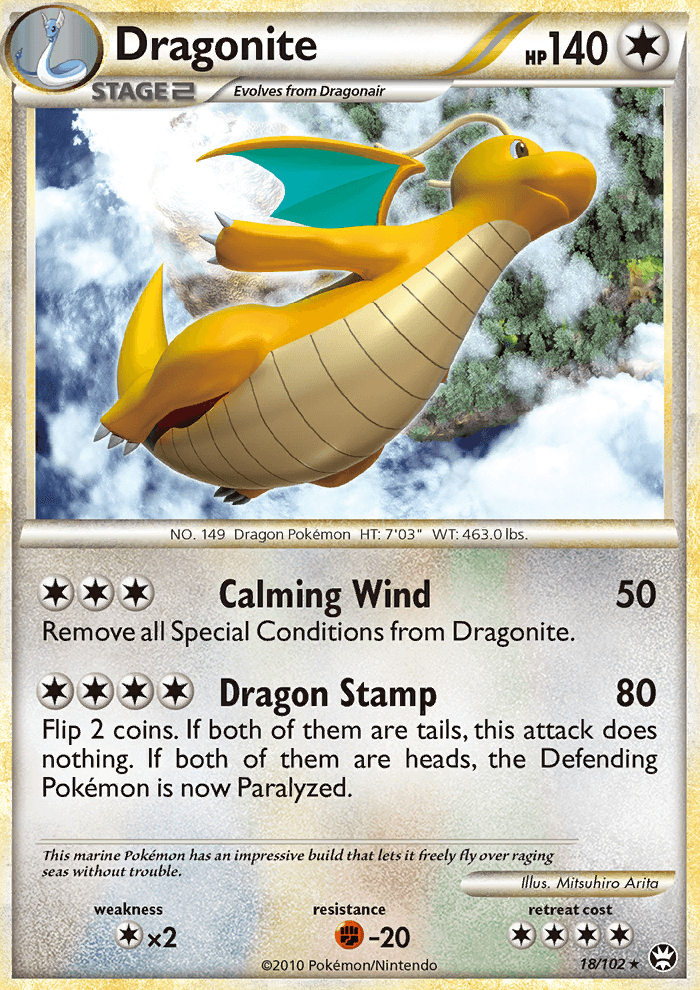 Dragonite - Pokémon TCG Card