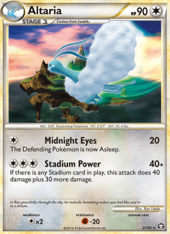 Altaria - pokemon TCG Card