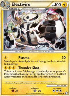 Electivire - pokemon TCG Card