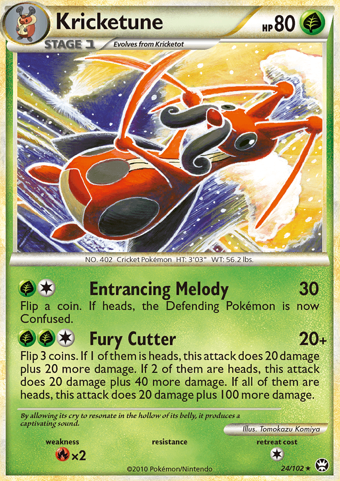 Kricketune - Pokémon TCG Card