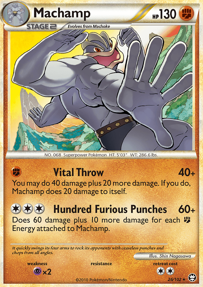 Machamp - Pokémon TCG Card