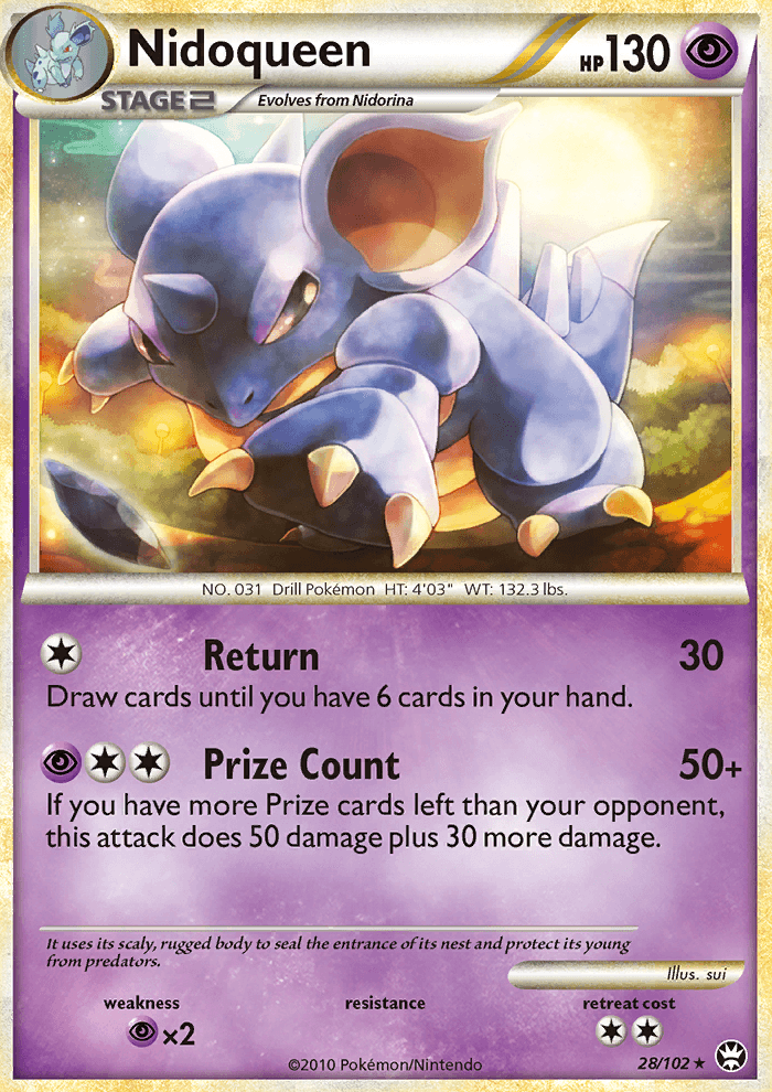 Nidoqueen - Pokémon TCG Card