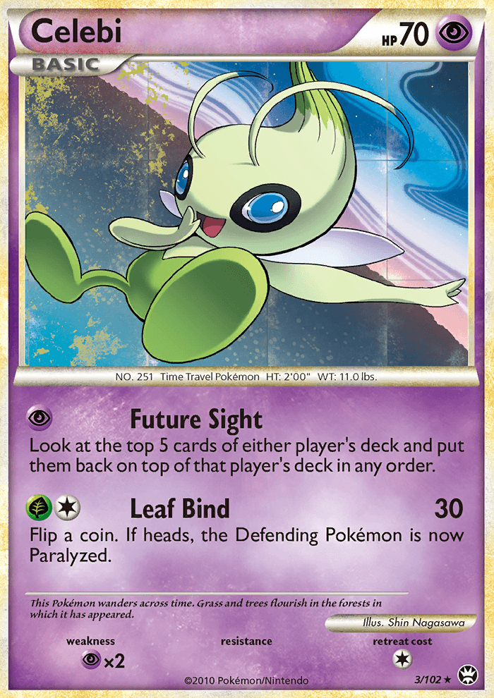 Celebi - Pokémon TCG Card