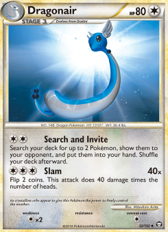 Dragonair - pokemon TCG Card