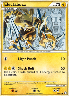 Electabuzz - pokemon TCG Card