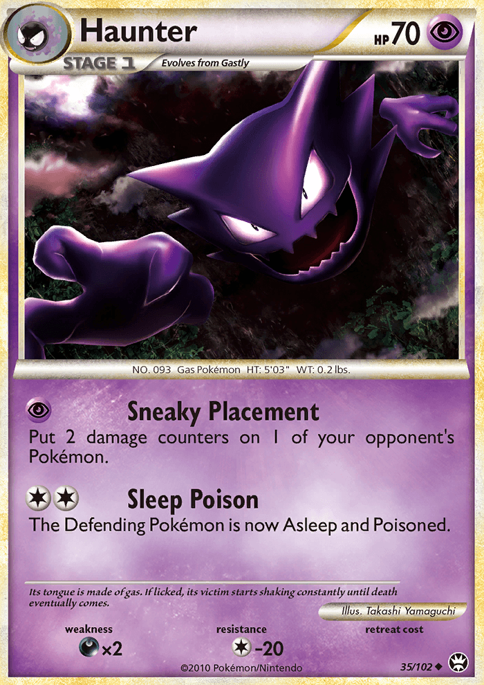 Haunter - Pokémon TCG Card