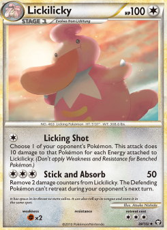 Lickilicky - pokemon TCG Card