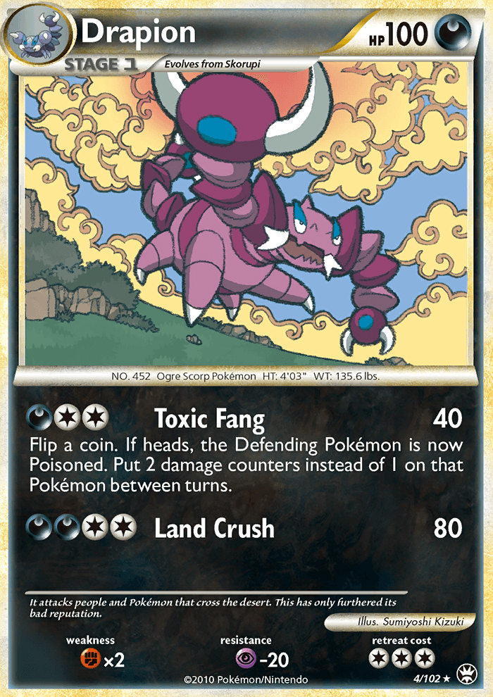 Drapion - Pokémon TCG Card