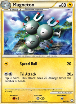 Magneton - pokemon TCG Card