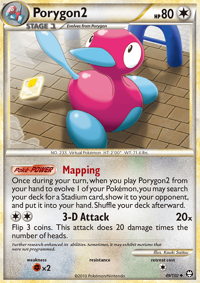 Porygon2 - Pokémon TCG Card