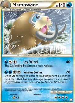 Mamoswine - pokemon TCG Card