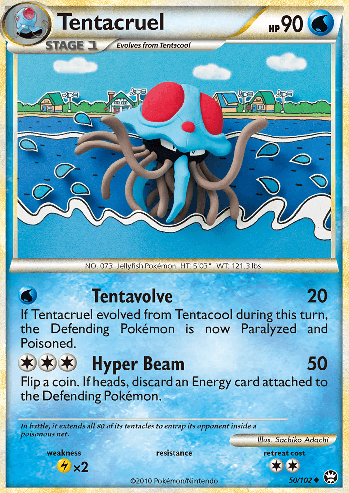 Tentacruel - Pokémon TCG Card