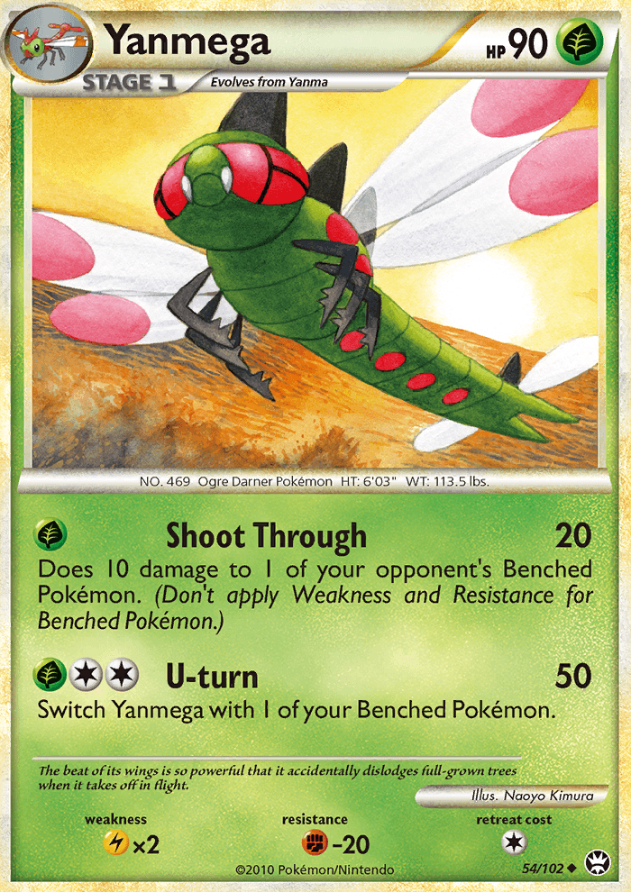 Yanmega - Pokémon TCG Card