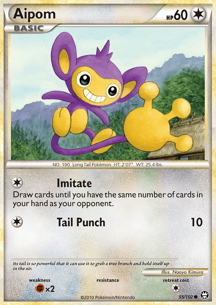 Aipom - Pokémon TCG Card
