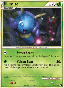 Illumise - pokemon TCG Card