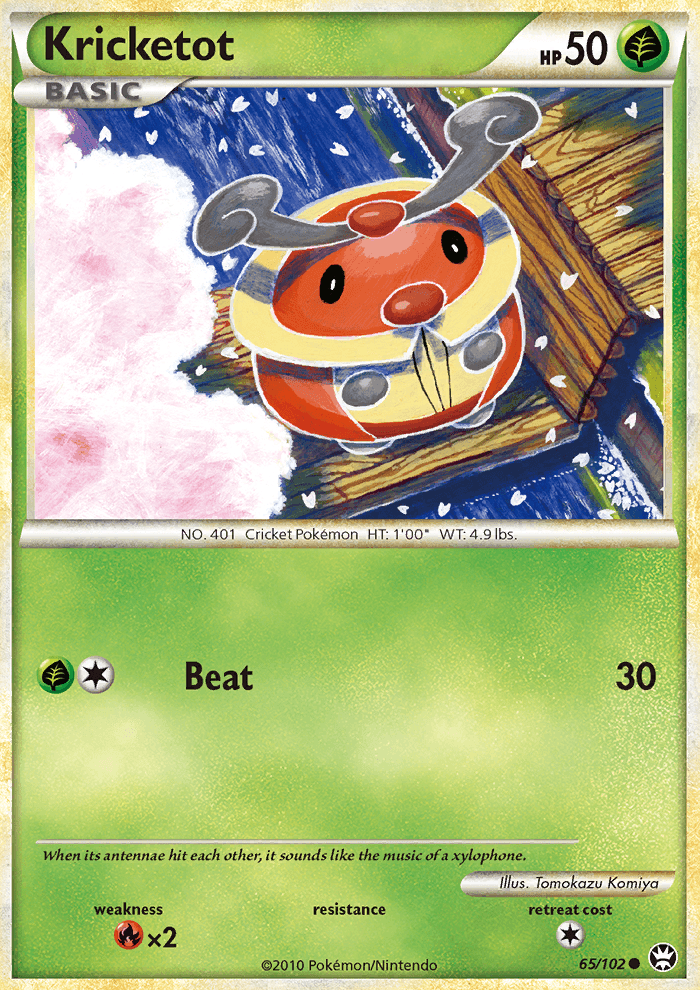 Kricketot - Pokémon TCG Card