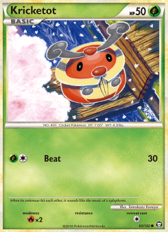 Kricketot - pokemon TCG Card