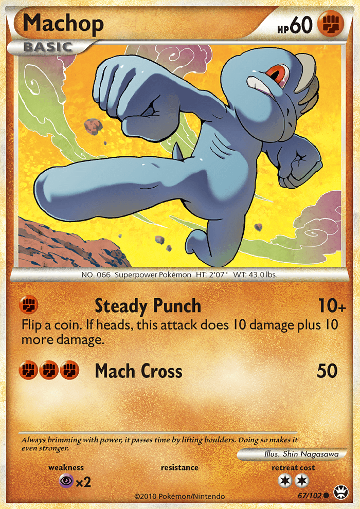 Machop - Pokémon TCG Card