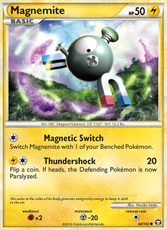Magnemite - pokemon TCG Card