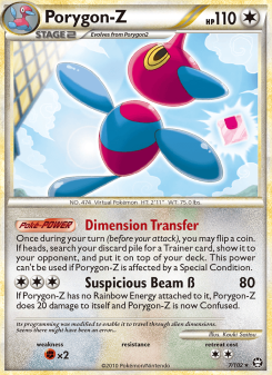 Porygon-Z - pokemon TCG Card