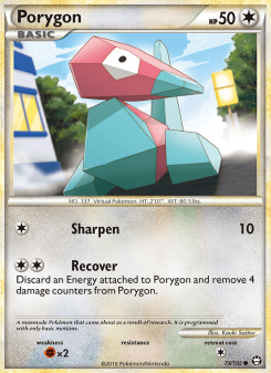 Porygon - pokemon TCG Card