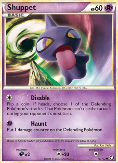 Shuppet - pokemon TCG Card