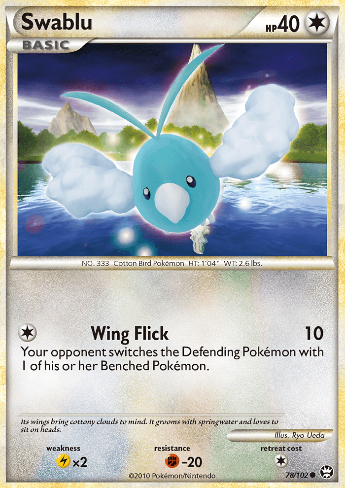 Swablu - Pokémon TCG Card