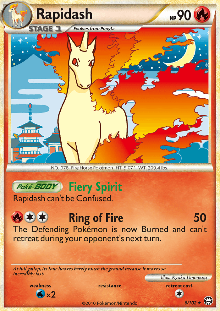 Rapidash - Pokémon TCG Card