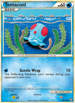 Tentacool - pokemon TCG Card