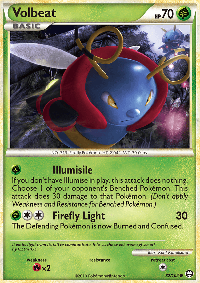 Volbeat - Pokémon TCG Card