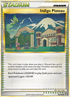 Indigo Plateau - pokemon TCG Card