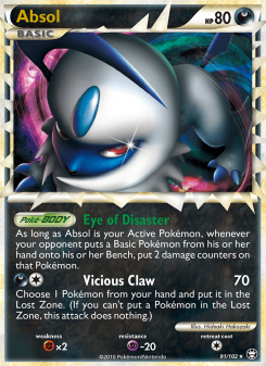 Absol - pokemon TCG Card