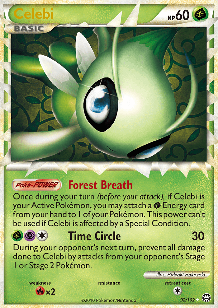 Celebi - Pokémon TCG Card